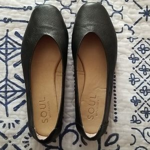 Naturalizer soul ballet flats black